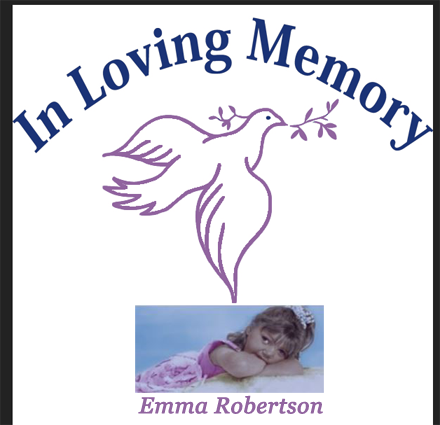 In Loving Memory of Emma Robertson